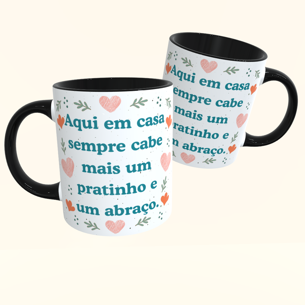 Caneca de Cerâmica Casa da Vó