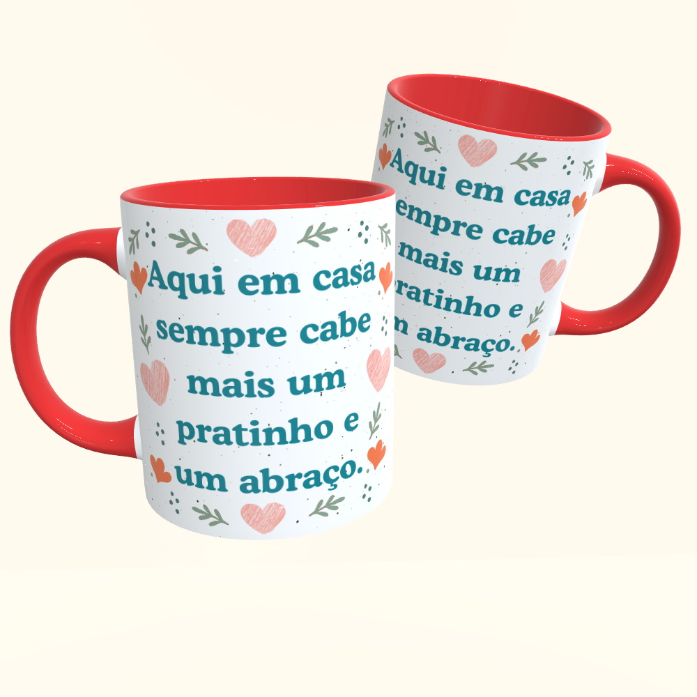 Caneca de Cerâmica Casa da Vó